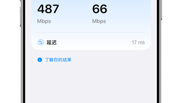这款App能实时显示苹果设备网速超实用